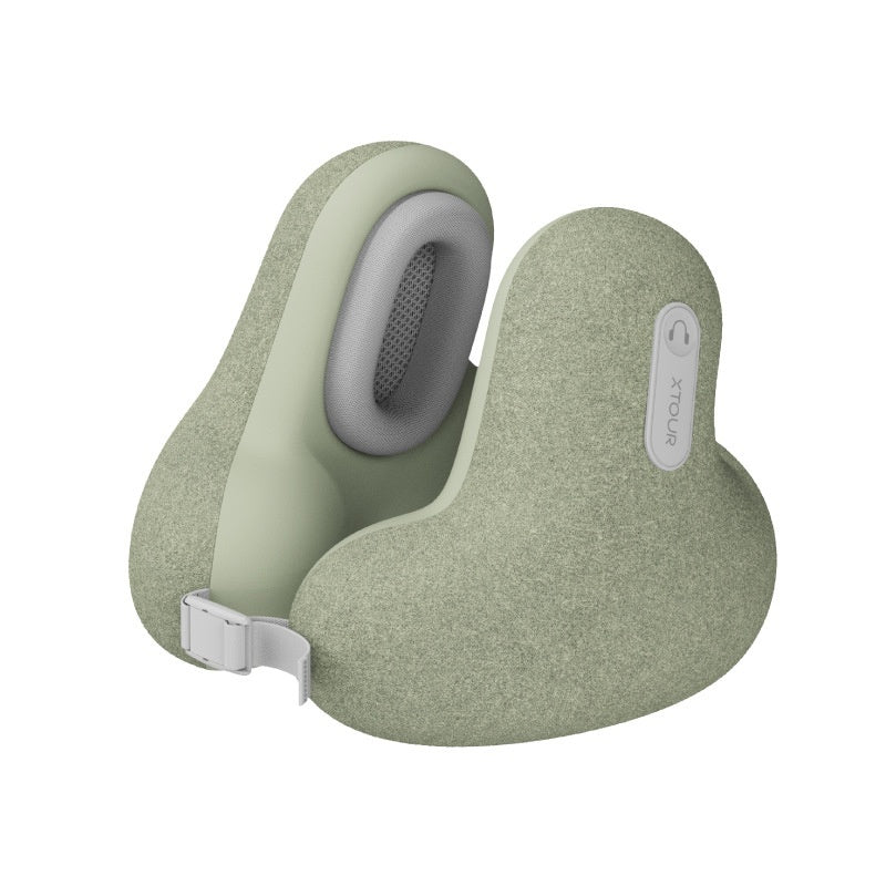 Music U-shape Pillow Sleep Sound Insulation Noise Reduction High-speed Rail Neck Protection