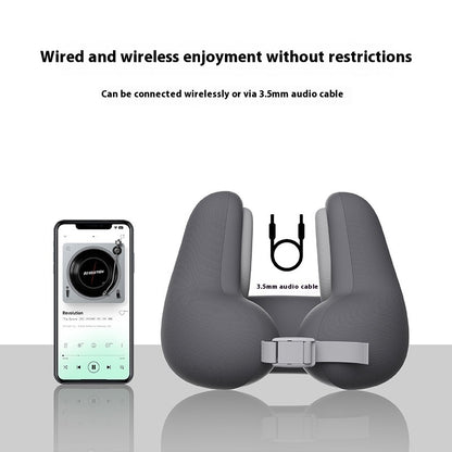 Music U-shape Pillow Sleep Sound Insulation Noise Reduction High-speed Rail Neck Protection